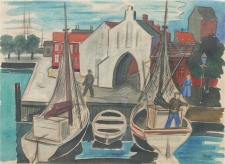 Boote im Hafen