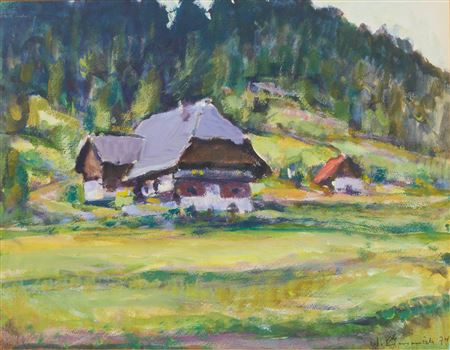 Schwarzwaldhaus im Sommer