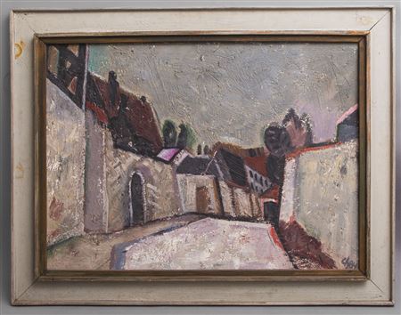 "Gasse in Quedlinburg"