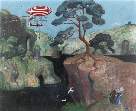 Sample artwork by Karel Toman (1931 - 2000), known for painting - View similar artists and auction records