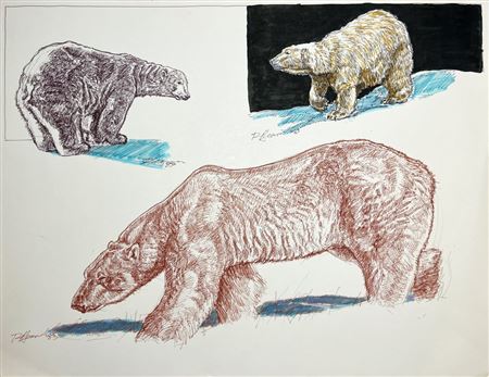 "THREE POLAR BEARS"