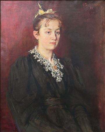 Bildnis einer jungen Frau.1894.