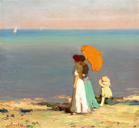 Sample artwork by Janos Czencz (1885 - 1960), known for paintings - View similar artists and auction records