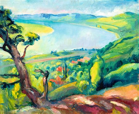Danube Bend at Zebegény, 1927