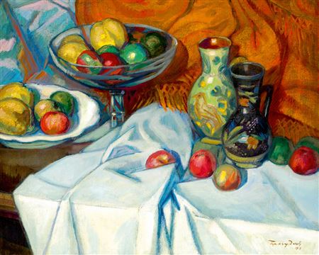 Studio Still Life with Fruits, 1919