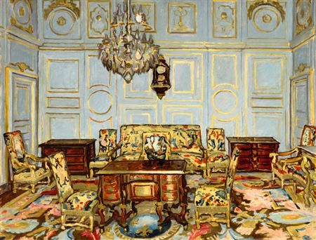 Fontainebleau (Salon of Madame de Maintenon), 1911