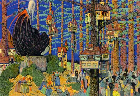 Where the Tales are Born, c. 1915 by Almos Jaschik - Auction record, sale price, and art valuation. Compare with similar artists and explore comparable artworks.