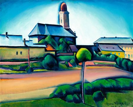 Sample artwork by Istvan Ilosvai Varga (1895 - 1978), known for painting - View similar artists and auction records
