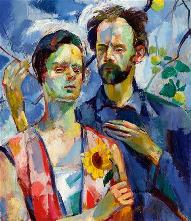 Sample artwork by Eszter Mattioni (1902 - 1993), known for painting - View similar artists and auction records