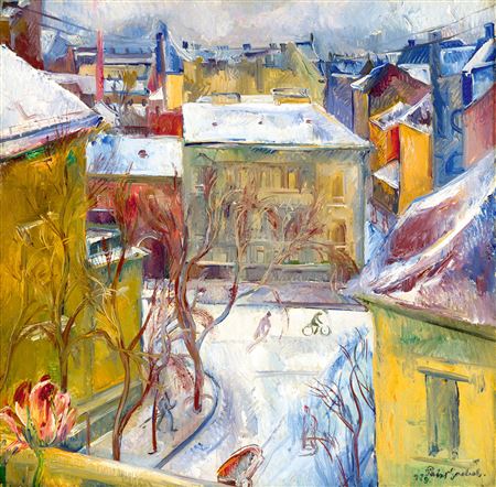 City Covered with Snow, 1929