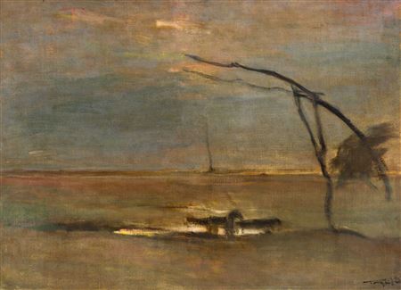 Sunset in Summer on the Great Plane, c. 1905