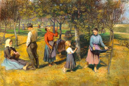 Fruit Pickers (Walnut Pickers), 1900