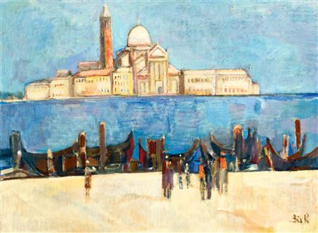 Sample artwork by Rudolf Ber (1924 - 2004), known for painting - View similar artists and auction records