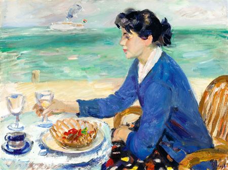 Tea-Time by Lake Balaton by Andras Balogh - Auction record, sale price, and art valuation. Compare with similar artists and explore comparable artworks.
