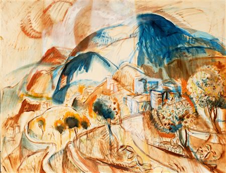 Sun-Rise by Taormina (Taormina I.), 1930
