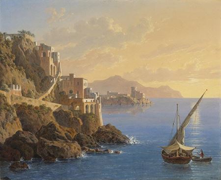 AMALFI IN THE EVENING LIGHT
