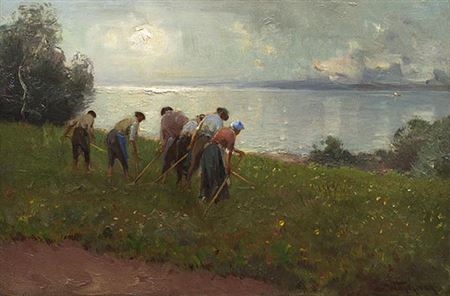 MOWER BY THE LAKE