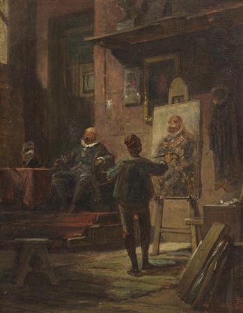 THE PAINTER IN THE STUDIO