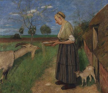 Spring Sun by Fritz Mackensen - Auction record, sale price, and art valuation. Compare with similar artists and explore comparable artworks.