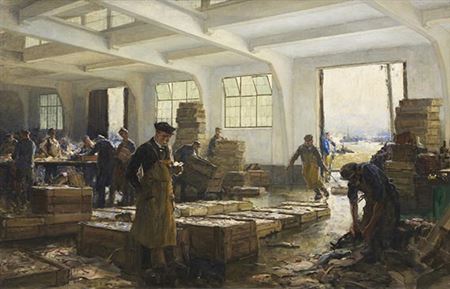Fish market hall