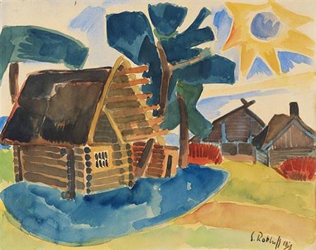 Berlin Lithuanian homestead. 1918.