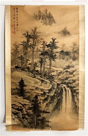 Scroll with Landscape