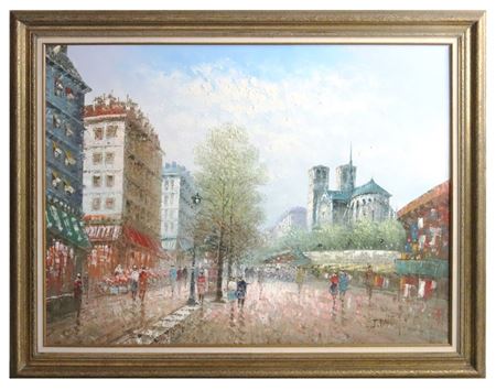 Paris Street Scene