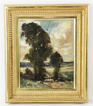 Landscape with Large Tree