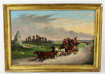 Coach and Horses at Stonehenge