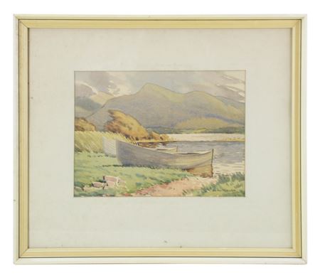Boats at Castle-Lough Killarney