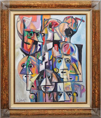 Komposition mit Köpfen by Horst Schulz-Merlies - Auction record, sale price, and art valuation. Compare with similar artists and explore comparable artworks.