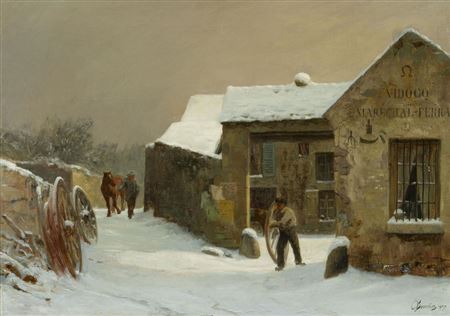 The village blacksmith