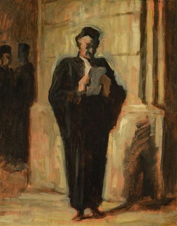 L'avocat lisant