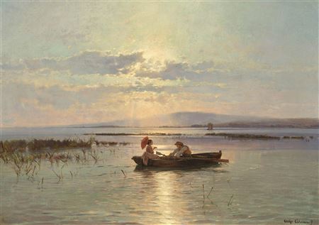 A romantic boat trip on Lake Biel