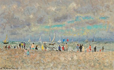 L'heure des Yachts. Temps couvert