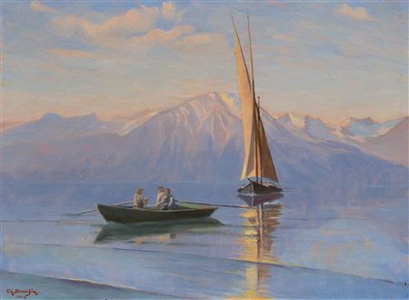 Sample artwork by Henri Duvoisin (1877 - 1959), known for still life paintings - View similar artists and auction records