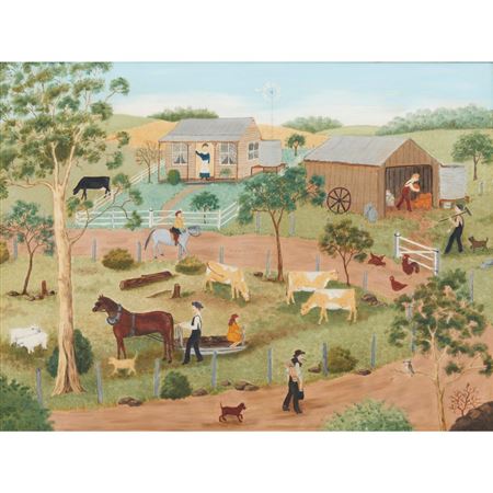 Sample artwork by Roma Higgins (1908 - 1979), known for painting - View similar artists and auction records