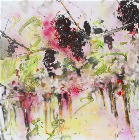 "Les vignes de la Moselle 1" (The Moselle vineyards 1)