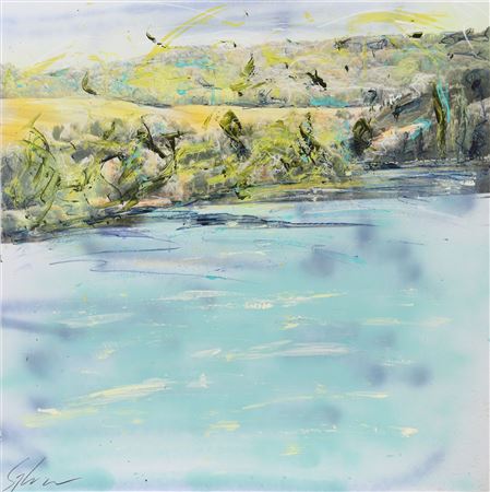 "Les vignes de la Moselle 2" (Moselle vineyards 2)