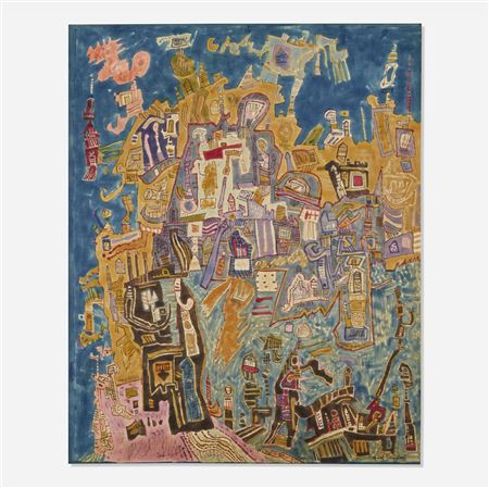 New Cities by Ynez Johnston - Auction record, sale price, and art valuation. Compare with similar artists and explore comparable artworks.
