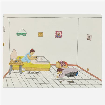 Napachie and Annie Drawing