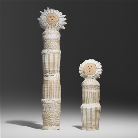 Sunflower people, set of two