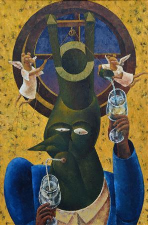 Peras Otak by Agapetus Agus Kristiandana - Auction record, sale price, and art valuation. Compare with similar artists and explore comparable artworks.