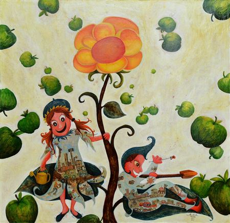 Rasa Apel Segaa...rrr by Ayu Arista Murti - Auction record, sale price, and art valuation. Compare with similar artists and explore comparable artworks.