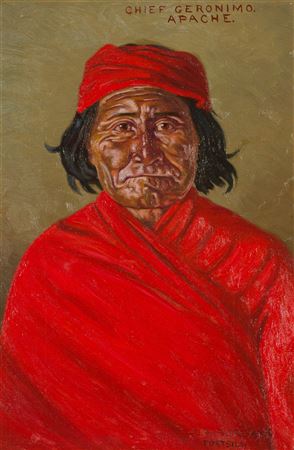 Chief Geronimo. Apache.