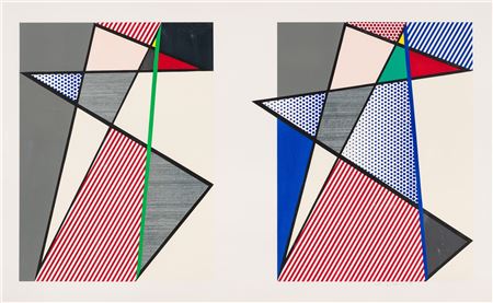 "Imperfect Diptych 57 7/8"" x 93 3/4"" (C. 225)"