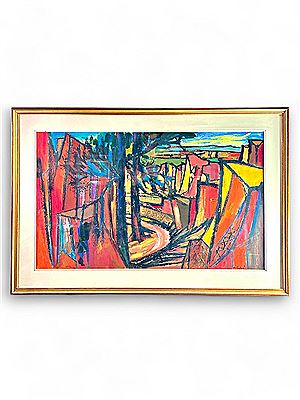 Stylized landscape