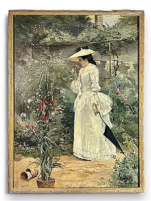In a garden