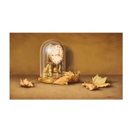 Clock and leaves by Josep Enric Balaguer - Auction record, sale price, and art valuation. Compare with similar artists and explore comparable artworks.