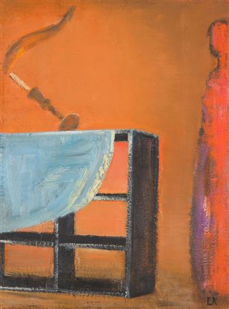 Interior with Overturning Candle